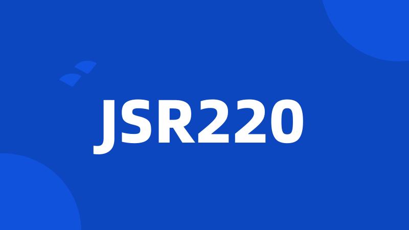 JSR220