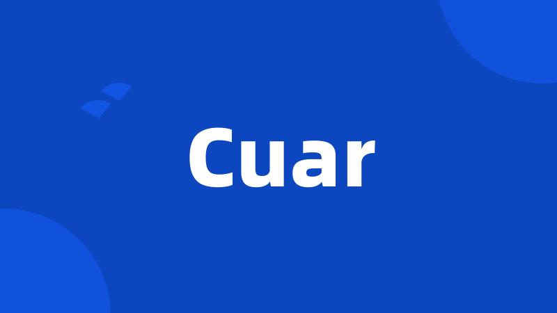 Cuar