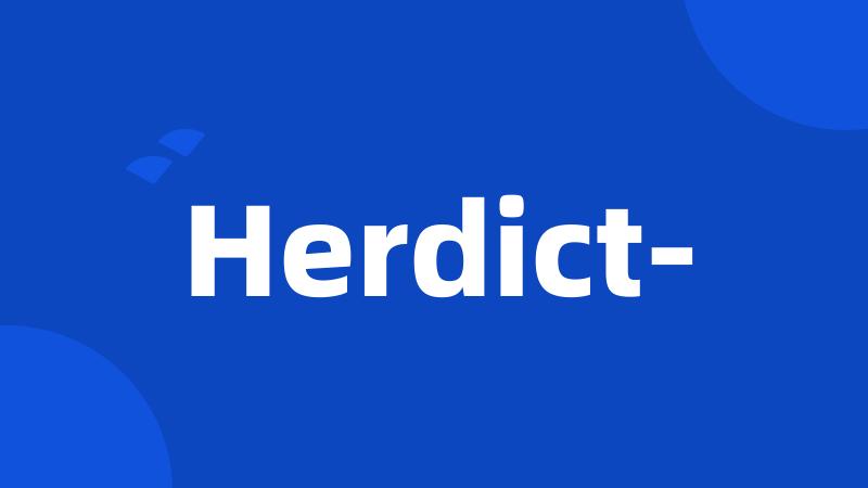 Herdict-