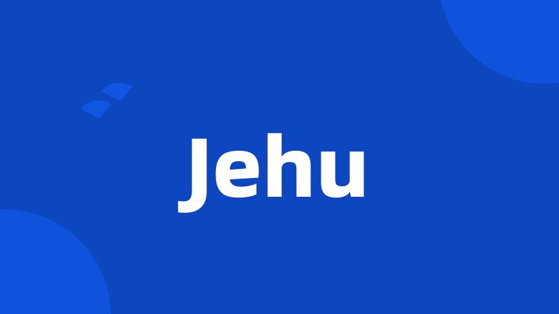 Jehu