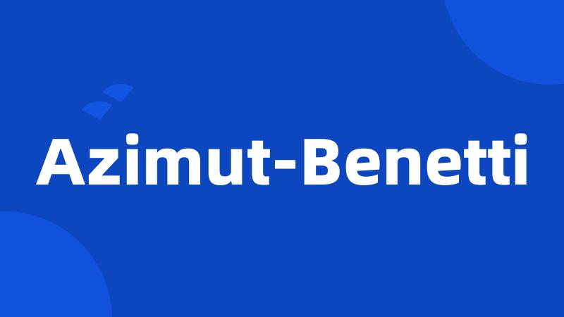 Azimut-Benetti