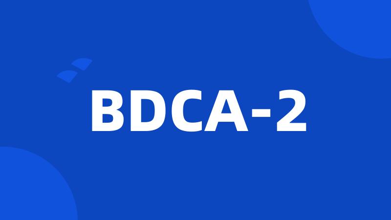 BDCA-2