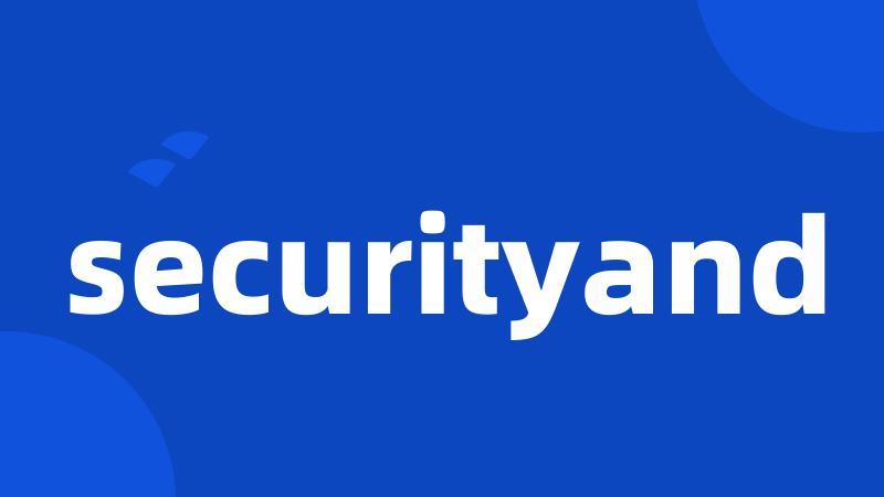 securityand
