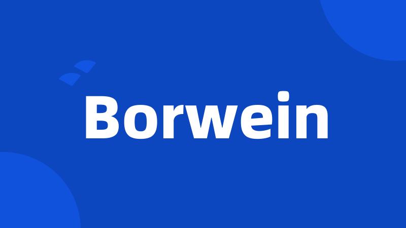 Borwein