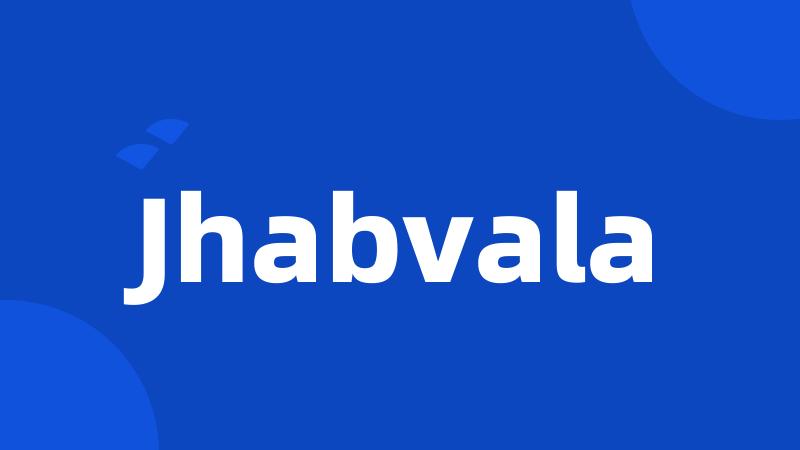 Jhabvala