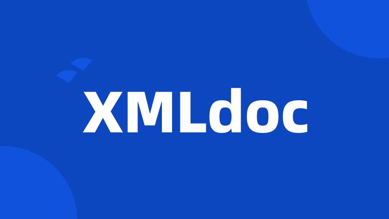 XMLdoc