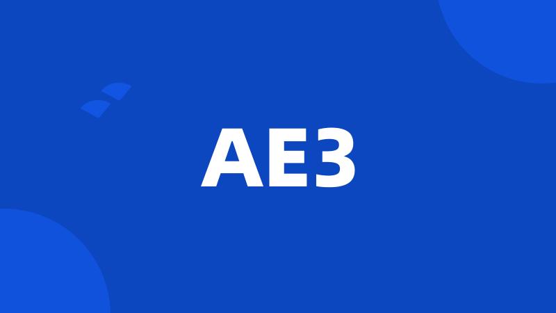 AE3