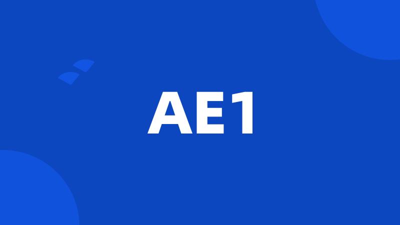 AE1