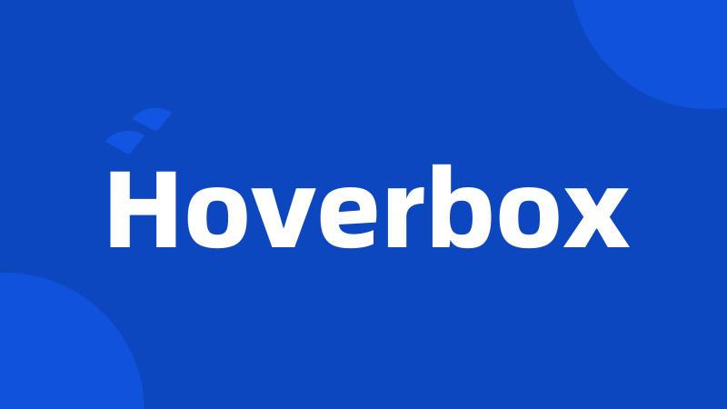 Hoverbox