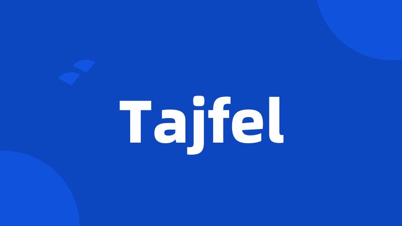 Tajfel