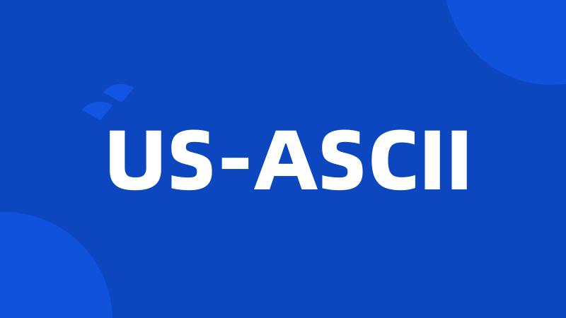 US-ASCII