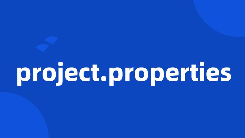 project.properties