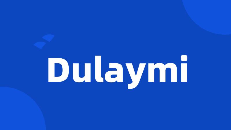 Dulaymi