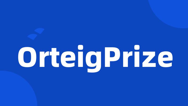 OrteigPrize