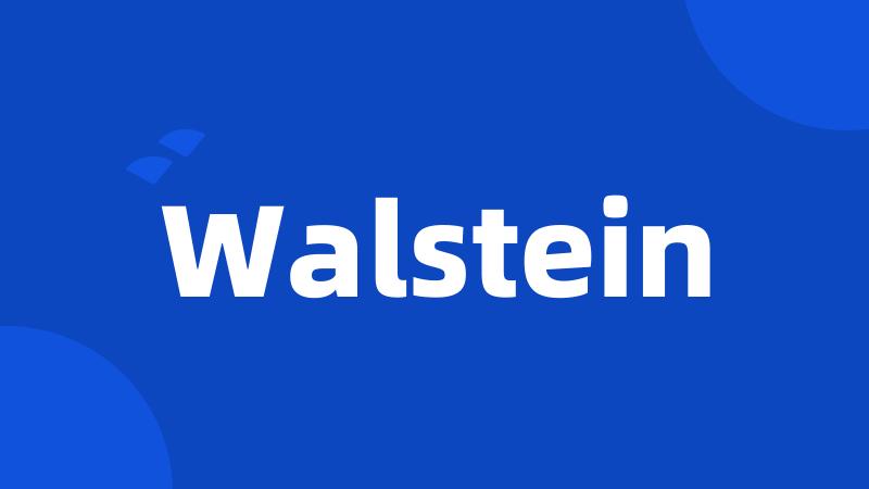 Walstein