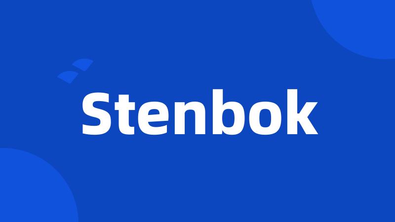 Stenbok