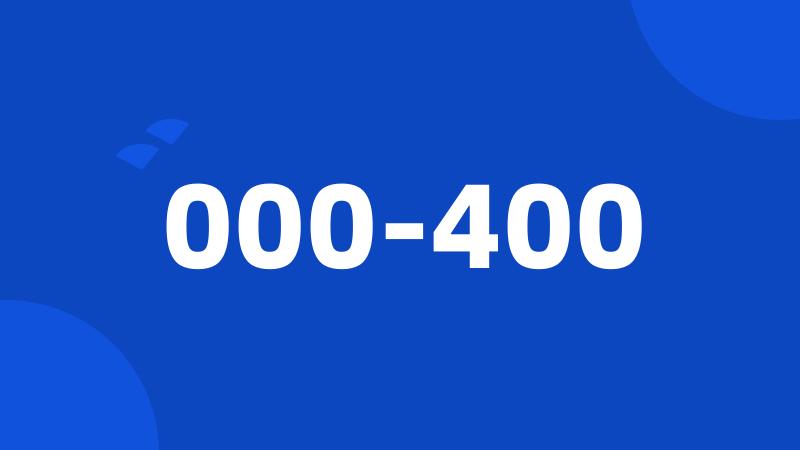 000-400