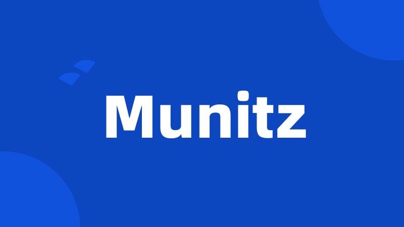 Munitz