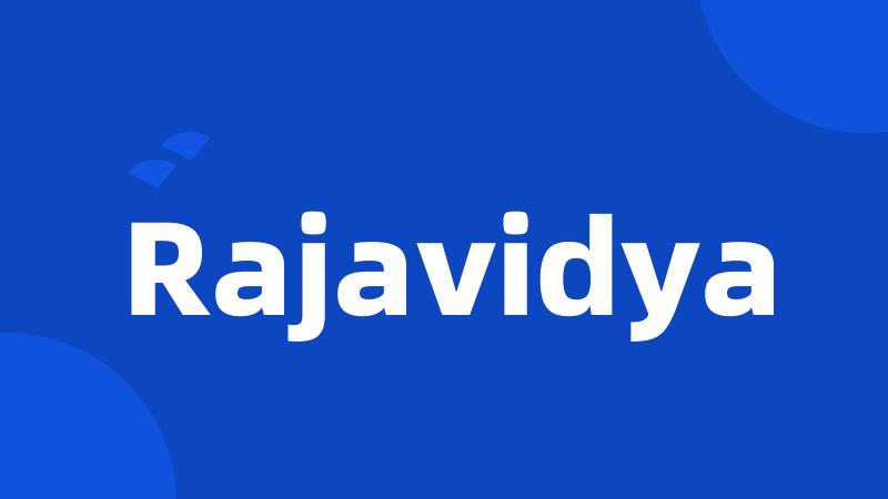 Rajavidya