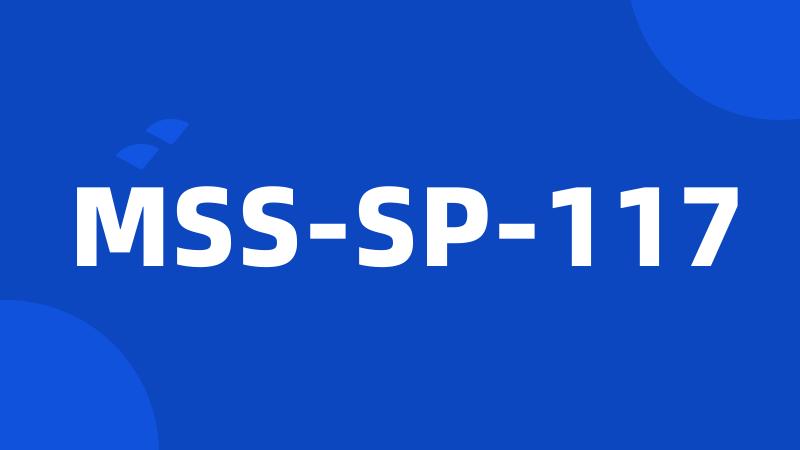 MSS-SP-117