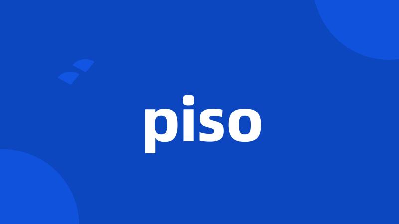 piso