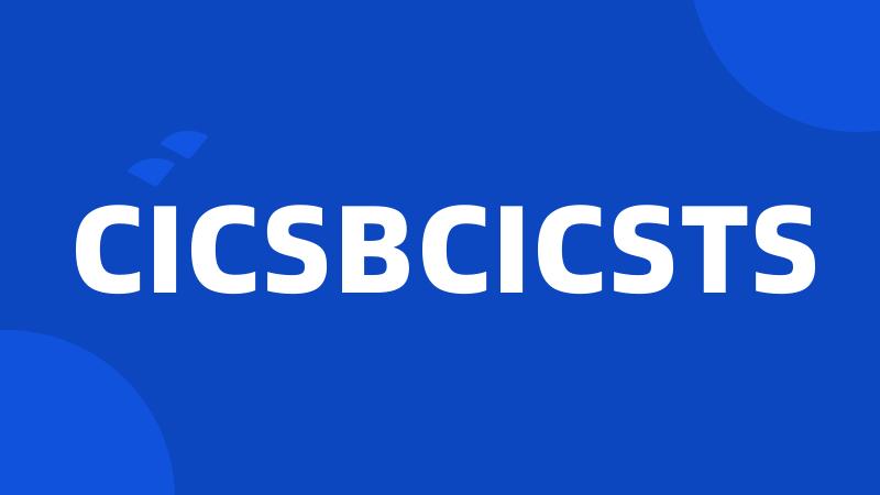 CICSBCICSTS