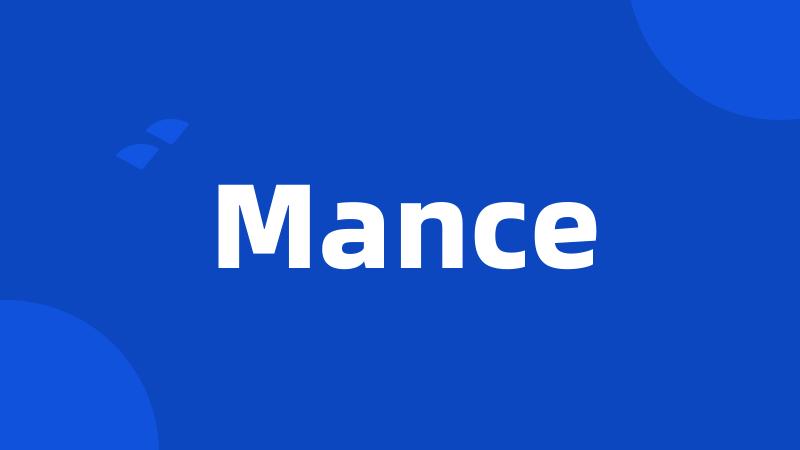 Mance