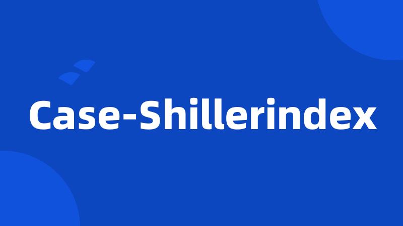 Case-Shillerindex