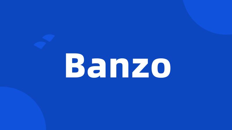 Banzo