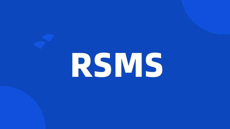 RSMS