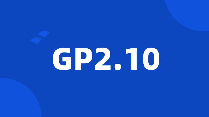GP2.10