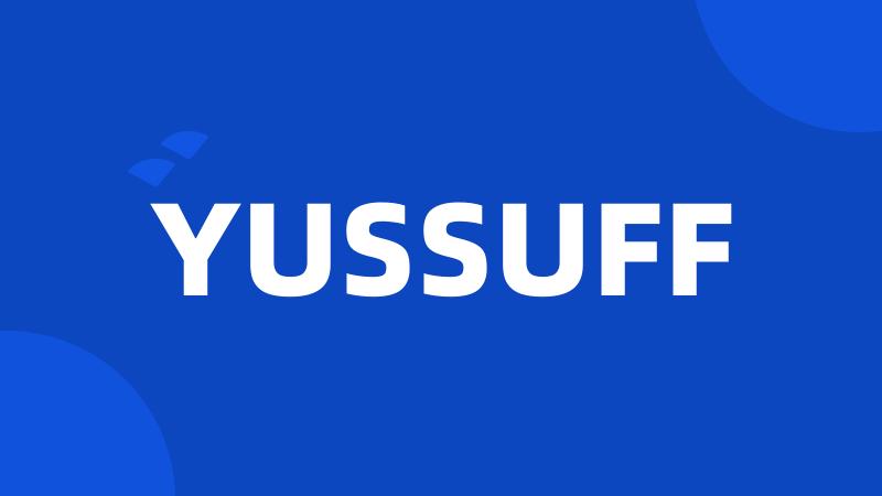 YUSSUFF