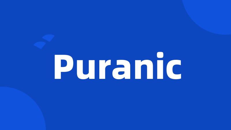 Puranic