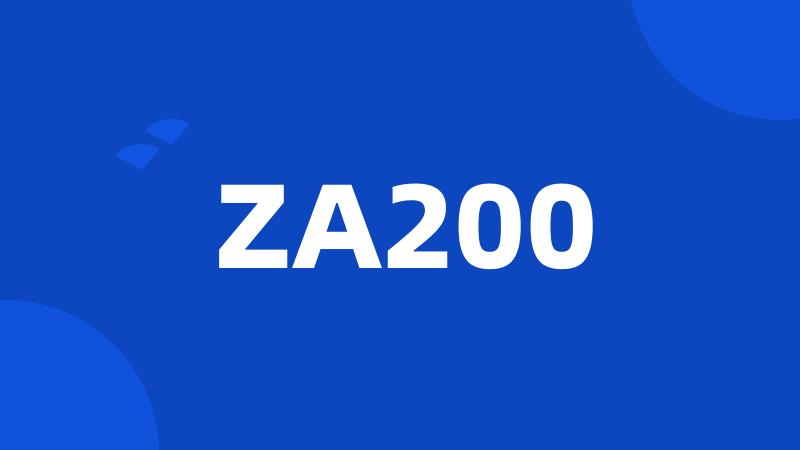 ZA200