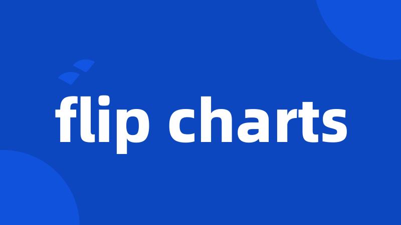 flip charts