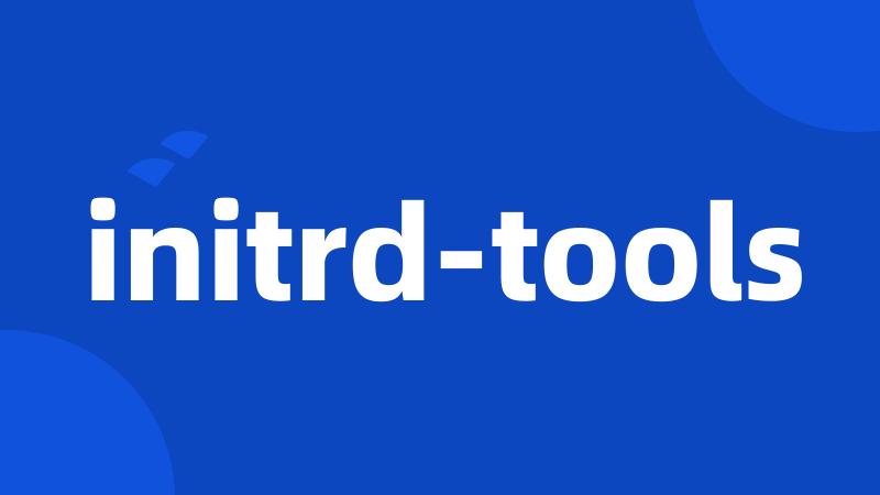 initrd-tools