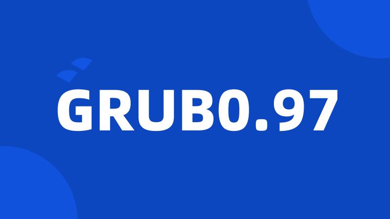 GRUB0.97