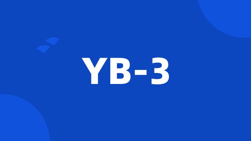 YB-3