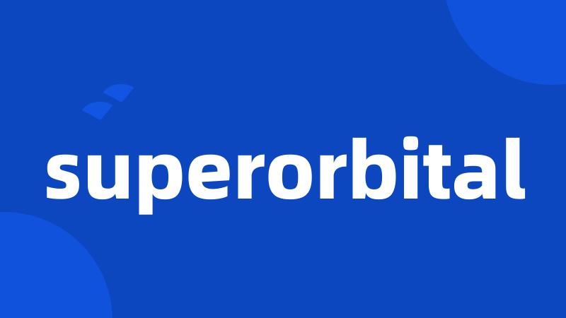 superorbital