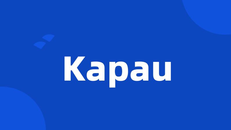 Kapau