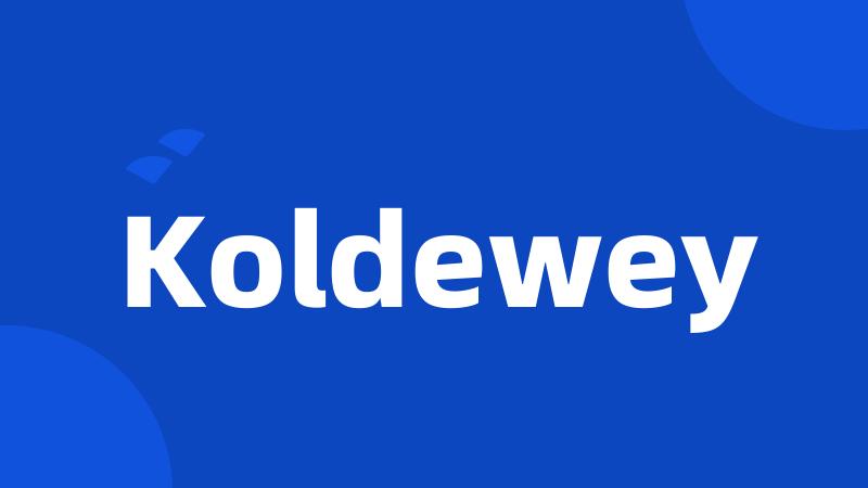 Koldewey