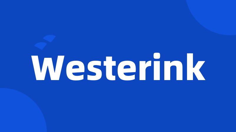 Westerink