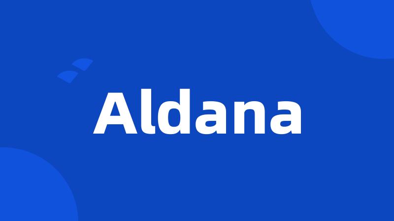 Aldana