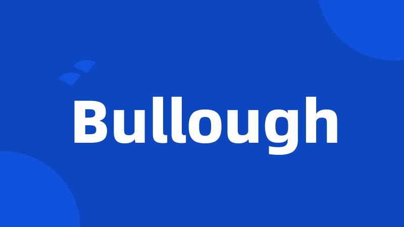 Bullough