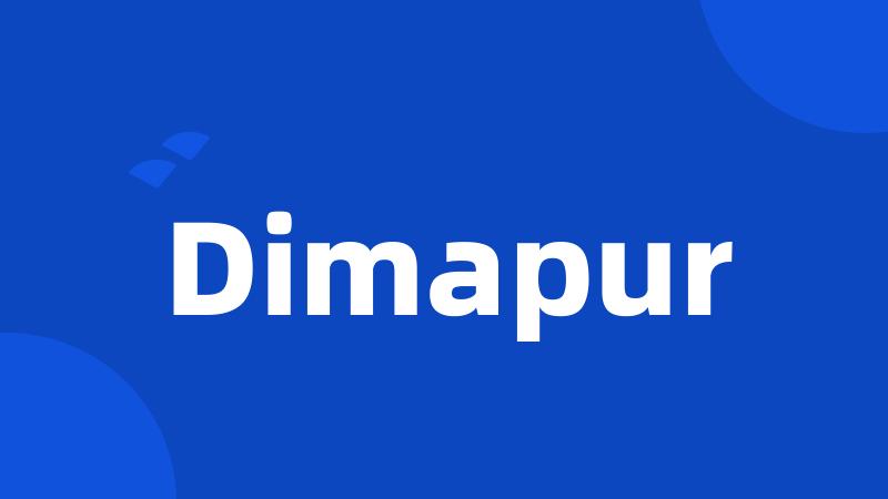 Dimapur