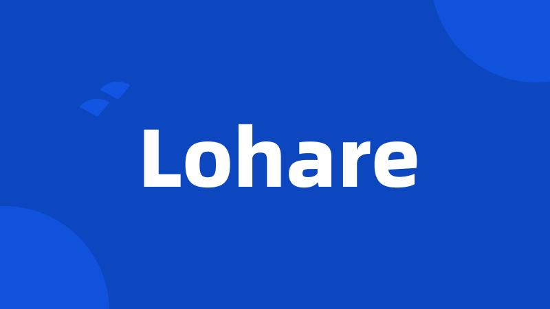 Lohare