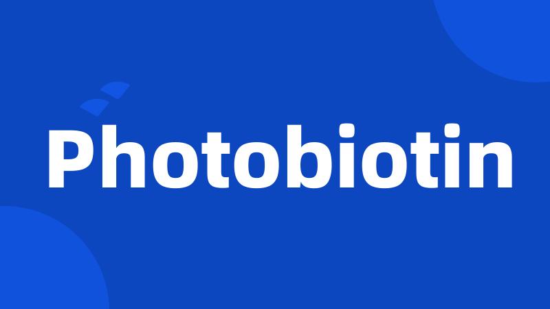 Photobiotin