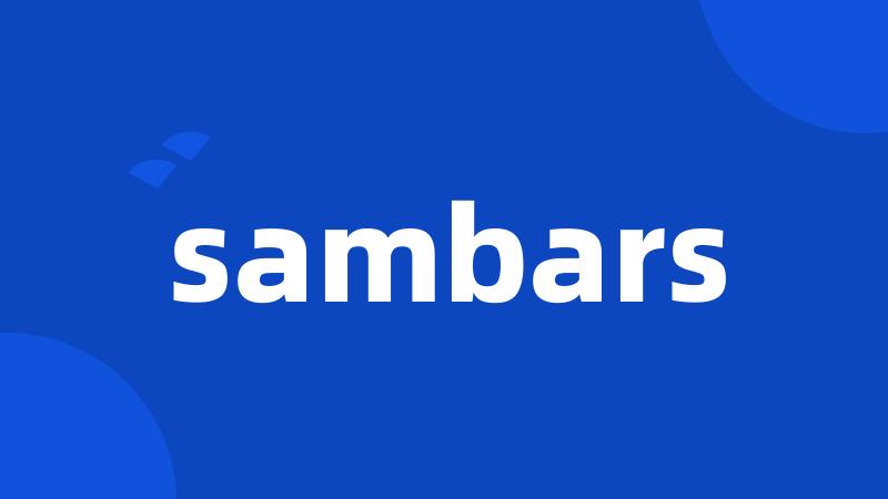 sambars