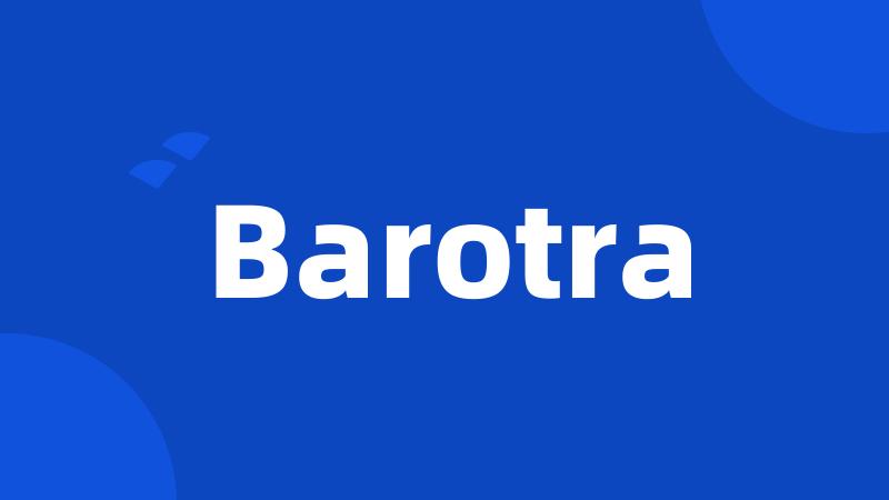 Barotra