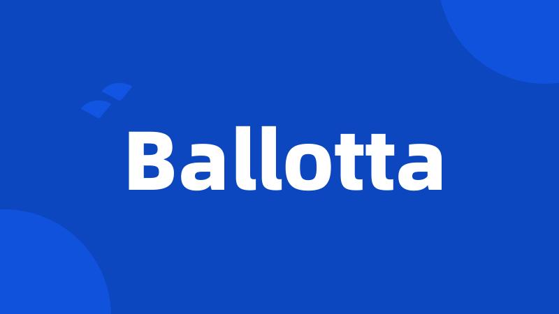 Ballotta